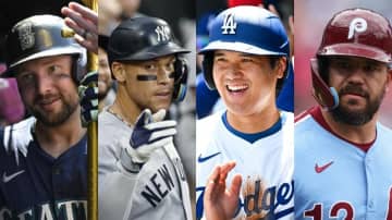 ジャッジが2打席連発で45＆46号　7本差トップのローリーは2試合で“6四球”　2本差でシュワバーを追う大谷翔平は残り16試合　本塁打争いも佳境