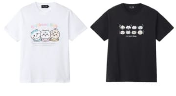 ちいかわが赤ちゃんになった ユニークデザインのTシャツが発売