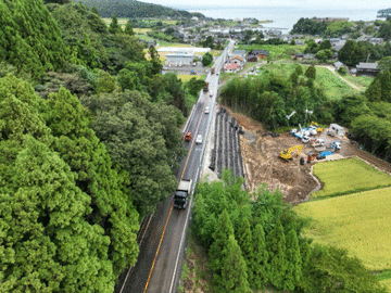 【国道249号】七尾市内で道路陥没 丸1か月ぶり通行止め解除（12日15:00現在）