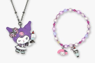 アナ スイ「マイメロディ＆クロミ」“ダイナー”モチーフのウェイトレス風チャーム付きアクセサリー