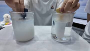 中国国際サービス貿易交易会で「溶けないアイス」お披露目