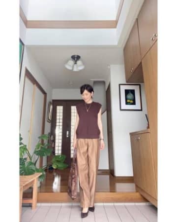50代、明日のコーデはこれがオシャレ♪ 服を選ぶのがめんどくさい人のためのお手本コーデ【9月13日秋】