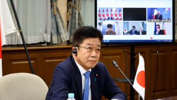 ウクライナ巡りG7財務相緊急会合　加藤財務相「連携重要と認識共有」