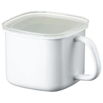 冷蔵庫がすっきり整う！「富士ホーロー 角型みそポット」で味噌保存をもっと快適に