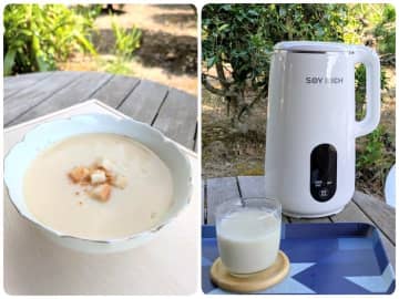 30分で作れる！ 自宅で簡単。大豆の栄養素丸ごと飲める「完全豆乳」を作ってみた#Omezaトーク