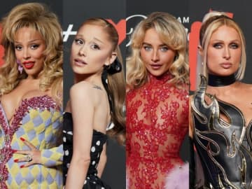 サブリナ・カーペンター＆アリアナ・グランデら華やかに登場！＜MTV VMAs 2025＞歌姫たちのルックをチェック