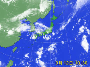 きょうは東海周辺で大雨か