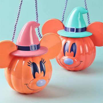 カルディ、ミッキーマウスとミニーマウスがハロウィンのカボチャになっちゃった「パンプキン ビッグポット」発売