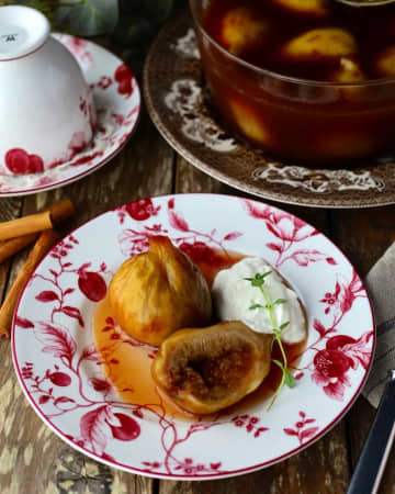 アイスや水切りヨーグルトと一緒に♪スパイス香る「いちじくの紅茶煮コンポート」レシピ