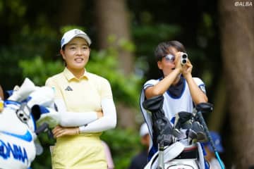 ＜速報＞女子メジャー最終組がティオフ　単独首位の佐藤心結はパー発進