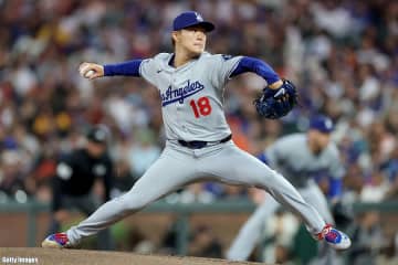 山本由伸、12勝目ならずも7回1失点の快投　2戦連続1安打投球＆3試合連続10K、渡米2年目で初の規定投球回もクリア！