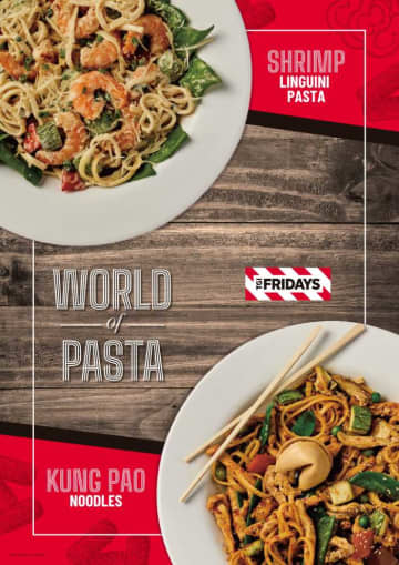 TGIフライデーズ秋限定「WORLD OF PASTA」で世界の味を堪能♡