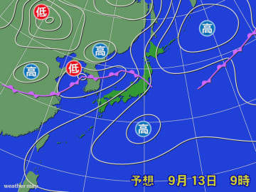 大気の非常に不安定な状態続く