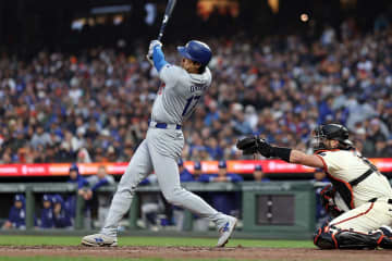 【MLB】大谷翔平「1番DH」スタメン　生え抜き右腕から“スプラッシュヒット”再現の49号アーチなるか、同地区ジャイアンツ戦