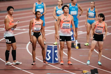 混合4×400ｍリレーの日本　完全燃焼8位　予選は悔し涙のち歓喜