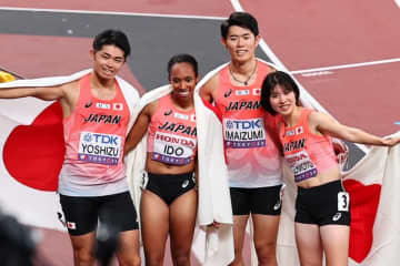 混合4×400mリレー、日本は初の決勝で８位入賞　アメリカが圧巻の大会記録で連覇【世界陸上】