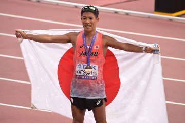【世界陸上】勝木隼人　日本人第１号の銅メダルにＳＮＳ「競歩って超過酷」「壮絶なレースだったな」