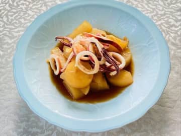 柚子香るいか大根