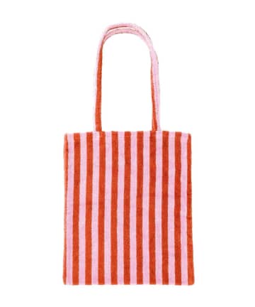 【3COINS】サイズ違いで揃えたい♡ ストライプが映える「おしゃれトート」