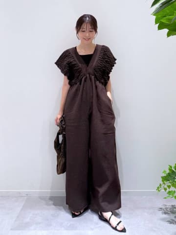 夏秋シフトには“ブラウン”！【グローバルワーク】店員さんはこう着る♡「大人コーデ」