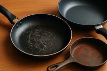 絶対使ってはいけないフライパンの特徴８選…見逃すと危険なサインとは