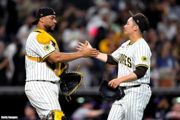 パドレス大勝、首位ドジャースと2.5差変わらずもPS進出へ前進　松井裕樹は完璧リリーフ締めで3試合連続無失点
