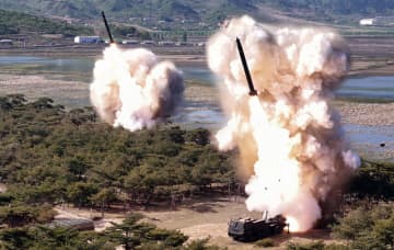 「地域の安全に重大な脅威」北朝鮮、米日韓の軍事協力に反発