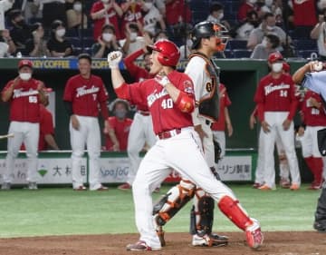 【ウエスタン】広島、9対0でオリックスに快勝　1回に磯村嘉孝が先制タイムリー