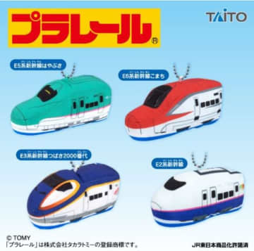 プラレールがぬいぐるみマスコットになって登場♪9月中旬頃に登場予定