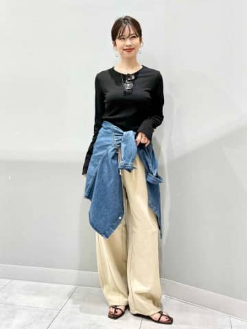 【GUスウェットパンツ】ダル着っぽくならない「サマ見えコーデ」