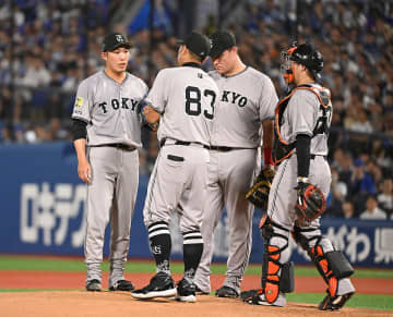 【巨人】阿部監督 マウンド上で先発・赤星優志に〝見切り〟  わずか12球降板