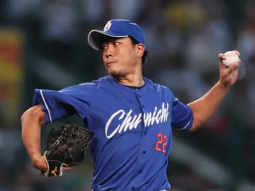 【中日】大野雄大が5年ぶり2桁10勝目　8回無失点で自身4連勝　チームの連敗を3で止める
