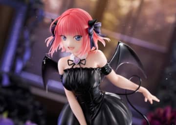 プライズ景品で「五等分の花嫁」中野家3人が"小悪魔"フィギュア化！ツノとしっぽで“Dark”を演出