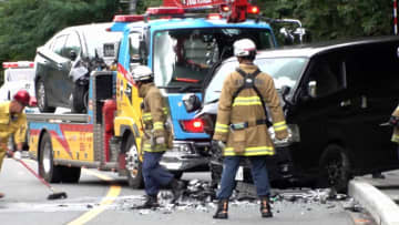 乗用車とワンボックスカーが衝突…59歳の男性死亡　子ども含む7人搬送　長野・松本市