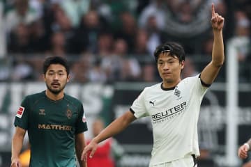 菅原由勢が先制アシスト！　ブレーメン、町野修斗フル出場のボルシアMGを4発粉砕で今季初白星