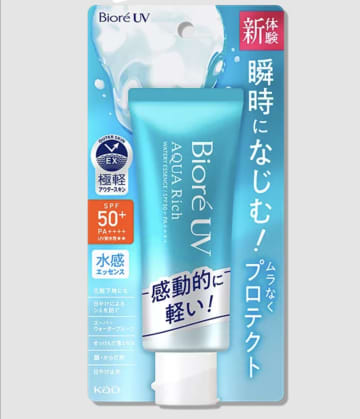 軽いつけ心地でリピ続出！ドンキヒット商品大賞2025年5位「ビオレUV アクアリッチ ウォータリーエッセンス」とは？