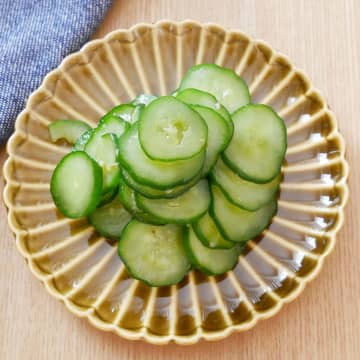 きゅうり1本で完成！さっぱりおいしい「きゅうりのしょうがポン酢和え」レシピ