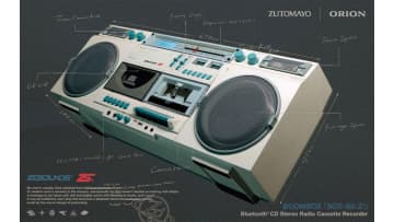 「ずっと真夜中でいいのに。」コラボラジカセBOOMBOX『SCR-B9(Z)』が話題！
