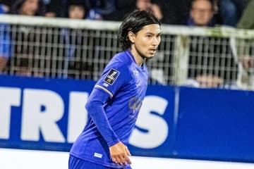 日本代表MFが相手DFと一触即発「久しぶりに出た」　”オラオラ”姿にファン注目「なんて言ったんだろう」