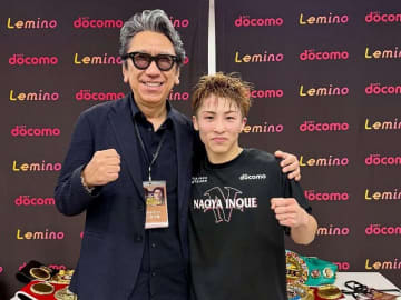 布袋寅泰、世界戦26連勝の王者・井上尚弥とツーショット「同じ時代に生きていることに感謝