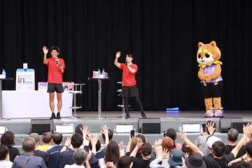 森永製菓が「東京 2025 世界陸上」で環境保全活動“プロギング”＆スペシャルゲストを招いたトークショーを開催