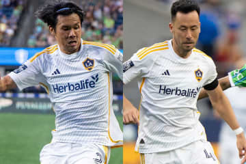 元日本代表コンビが海外で“史上初”の快挙達成　1試合で2人得点を「あと5回くらいやりたい」