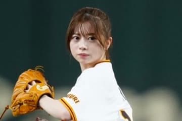 透明感抜群の22歳女優「ガチ可愛い」　球場魅了も…結果に頭抱え「悔しかった…」