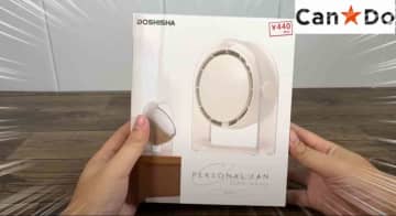 マジでショック！【キャンドゥ】なら卓上で使える「クリアパーソナルファン」がワッツの半額以下で買える