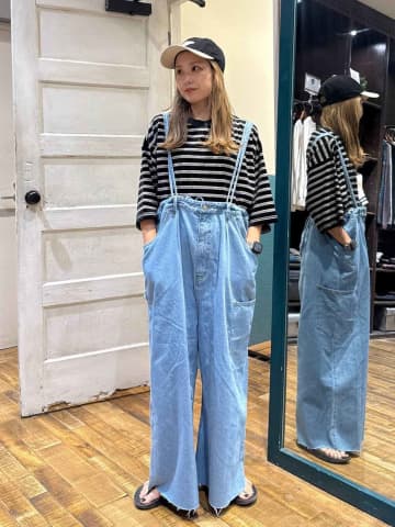 今って“デニム”どう穿く？【niko and ...】店員さんがお手本♡「サマ見えコーデ」