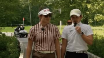 「なんだ、この可愛いらしい動画は」「愛がある風景」　岩井姉妹、ラウンド中の“ささやき”ASMR動画に注目集まる