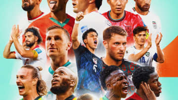 Ｗ杯公式ビジュアルで日本代表・遠藤航がまさかのセンターに……　メッシら強豪国メンバーに囲まれ「紛うことなきLEGENDO」「いやえぐいｗw」