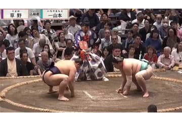 「気になって仕方がない」大相撲中継で“大物アイドル”にネット注目…三宅健の観戦姿に「オーラありますね」