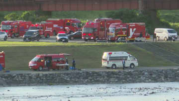 球磨川で中学生流され死亡　友人が「遊泳中に行方不明」と通報　熊本・八代市