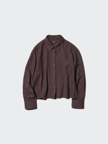 【ユニクロ】1点投入でオシャレ♡「秋色シャツ」